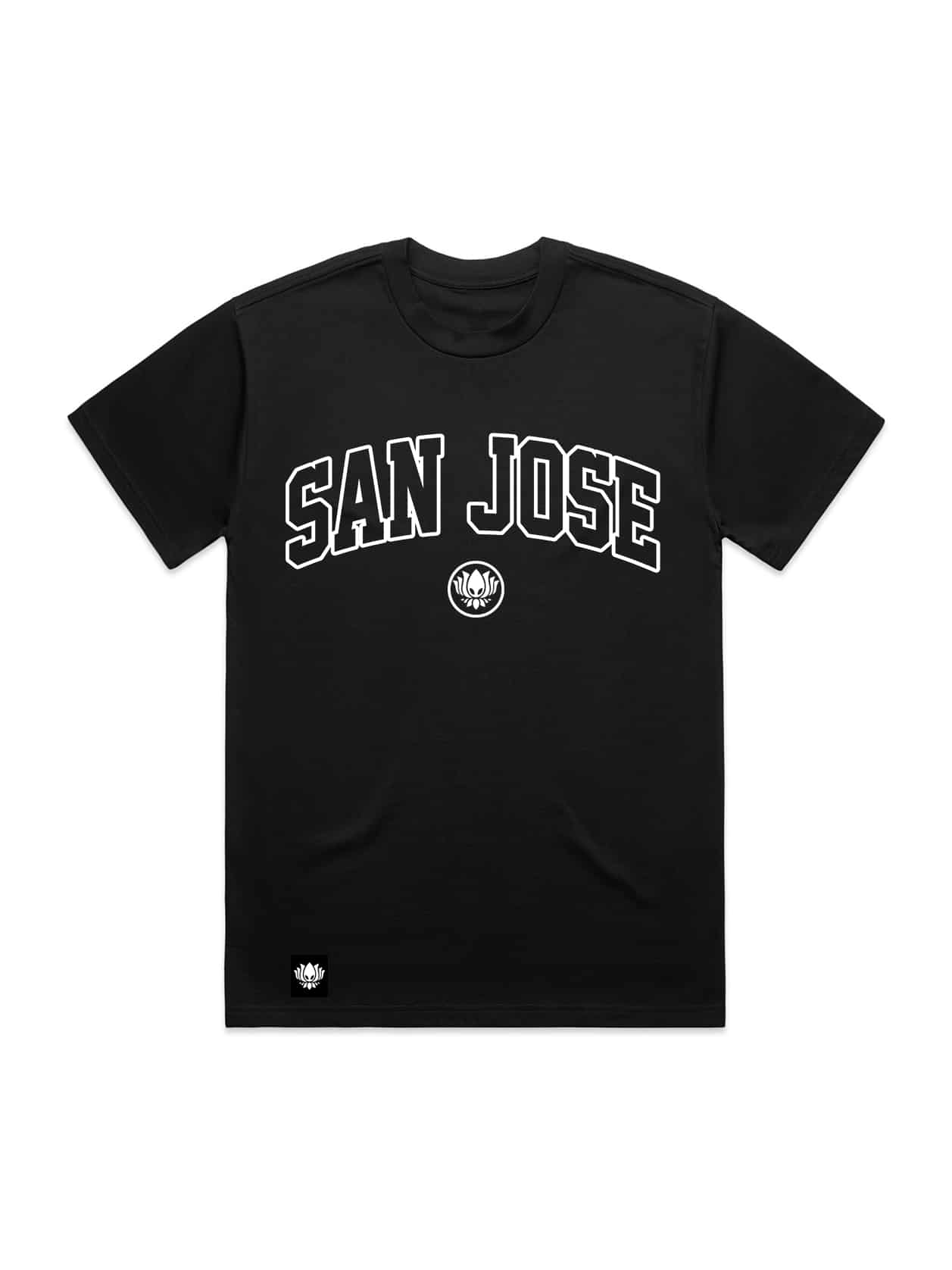 SJ ACADEMICS TEE (Black) - Front