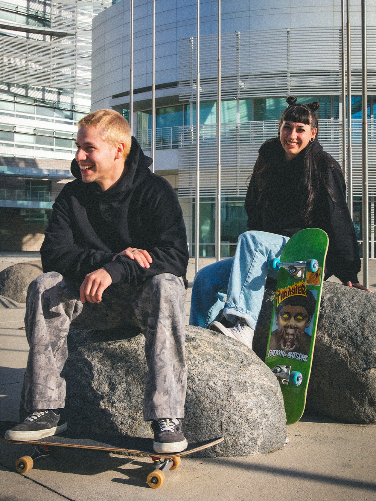 RL ALIEN HOODIE (Black on Black)